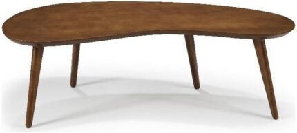 Mid Century Modern Abstract Shaped Coffee Table/Solid Wood/ Finish